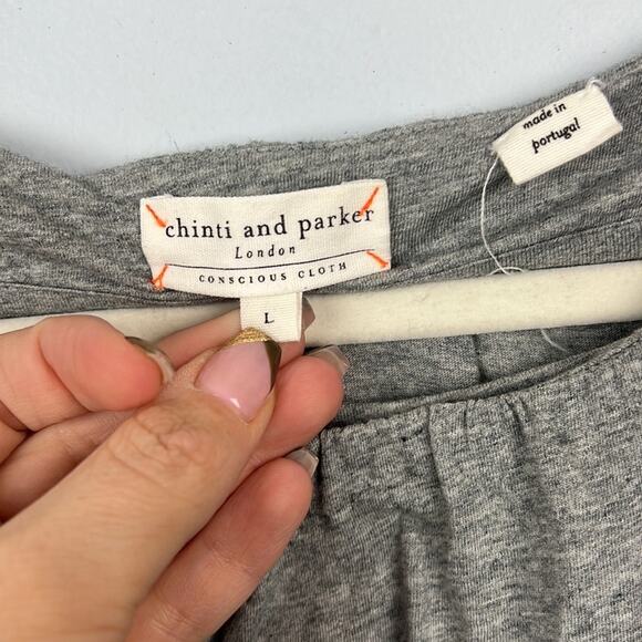 Chinti & Parker large grey casual organic cotton dress - Picture 2 of 7